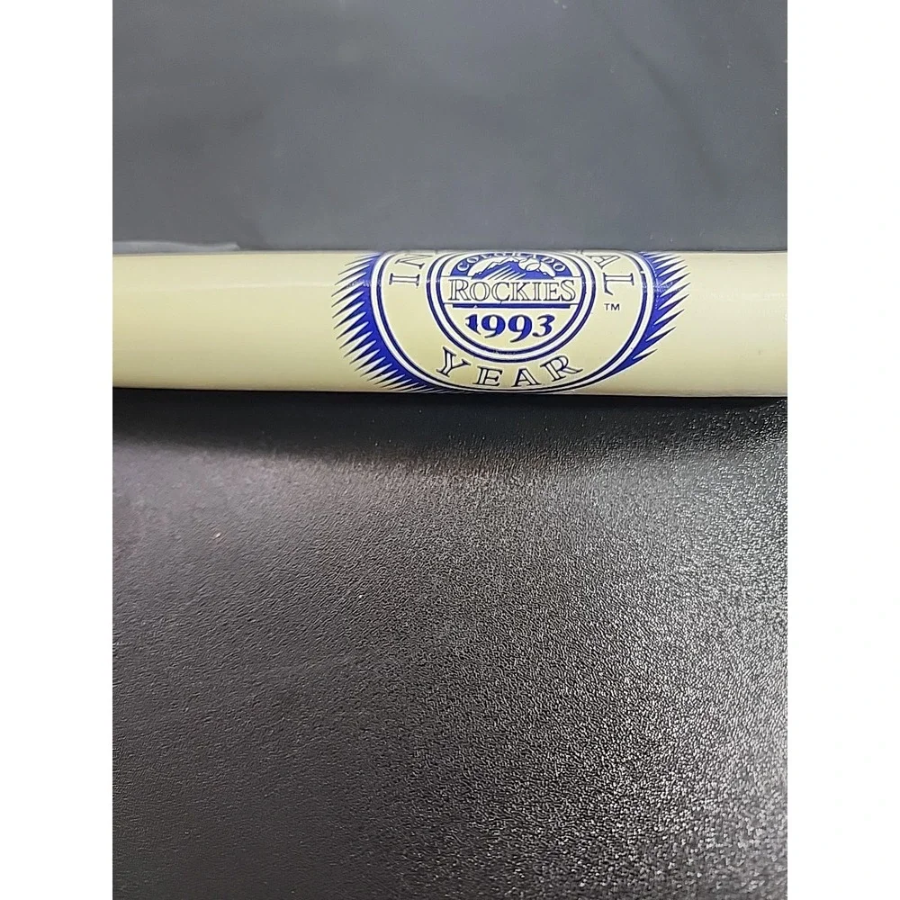Mini Colorado Rockies 22 Inch Bat 1993 Inaugural Season MLB Stadium Vintage - Picture 2 of 7
